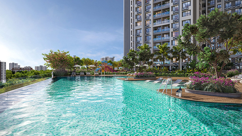 Sky Deck at Dosti Wagle Estate 604