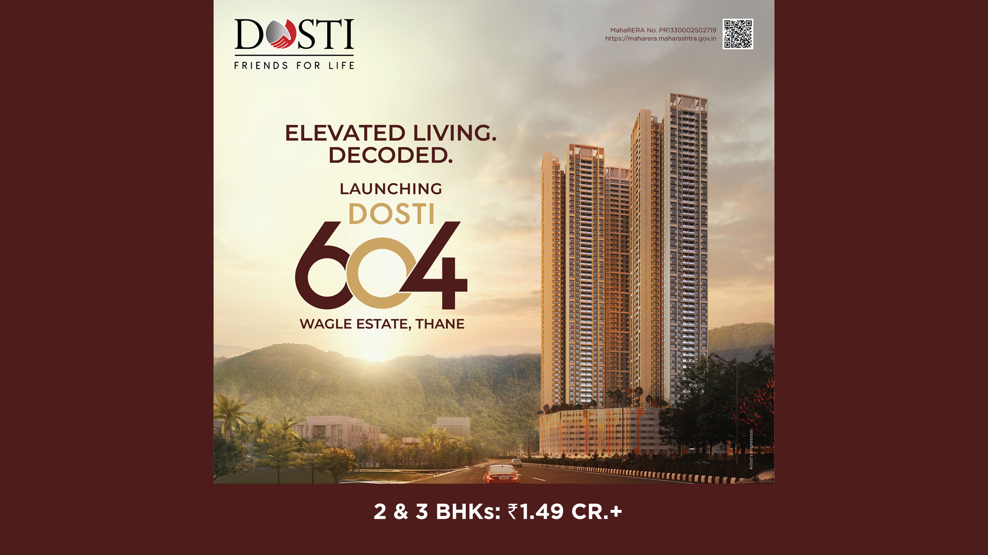 Dosti Wagle Estate 604 Amenities View
